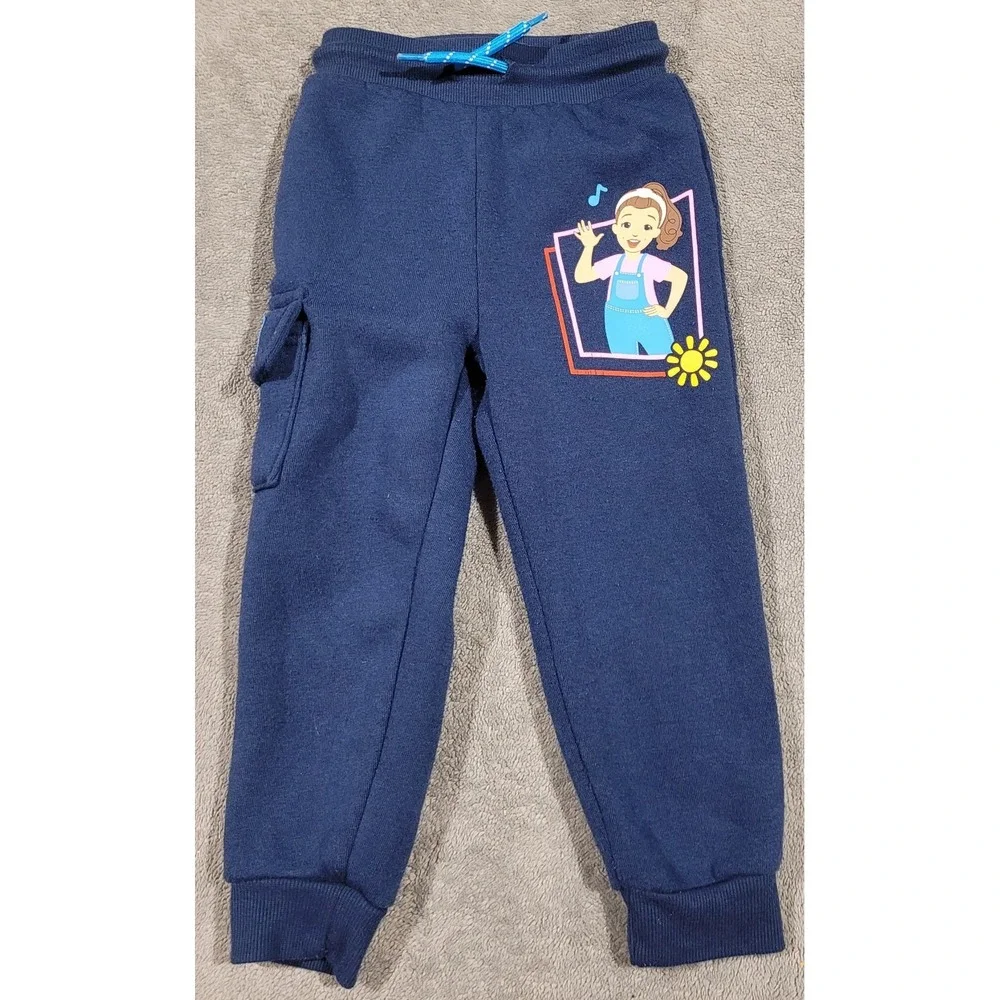 Ms. Rachel Toddler Boys 2-Piece Graphic Hoodie and Jogger Pants Set Size 2T